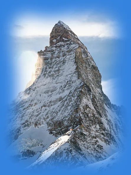 Majestic Matterhorn mountain peak, symbolizing the unique appearance and fluid visual harmony delivered by Pro-Webdesign.